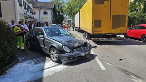 Einsatzbild vom Unfall