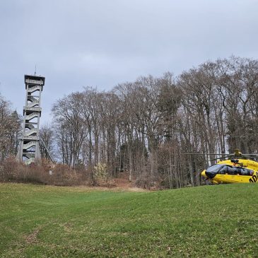 Einsatz am Aussichtsturm in Ebersberg