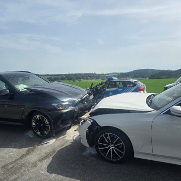 Frontalzusammenstoß auf der EBE 13 bei Frauenreuth